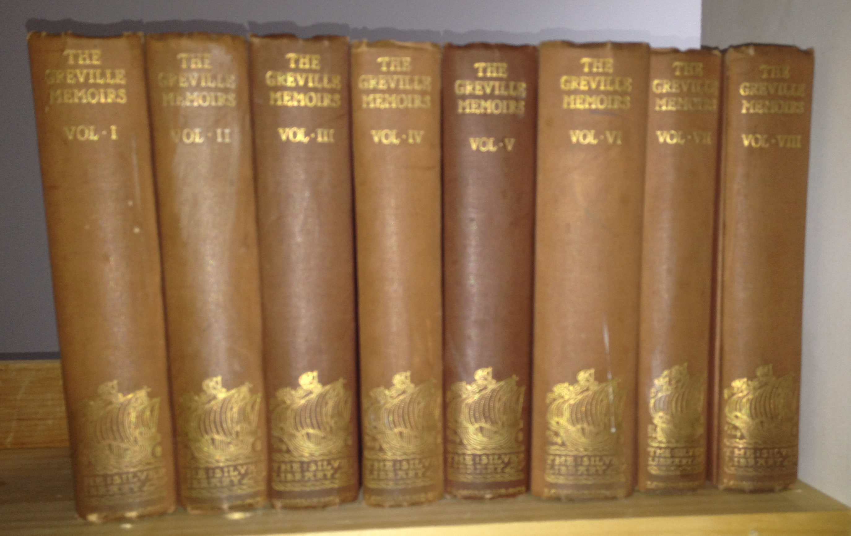 Greville Memoirs: A Journal of the Reigns of King George IV, King William IV and Queen Victoria.