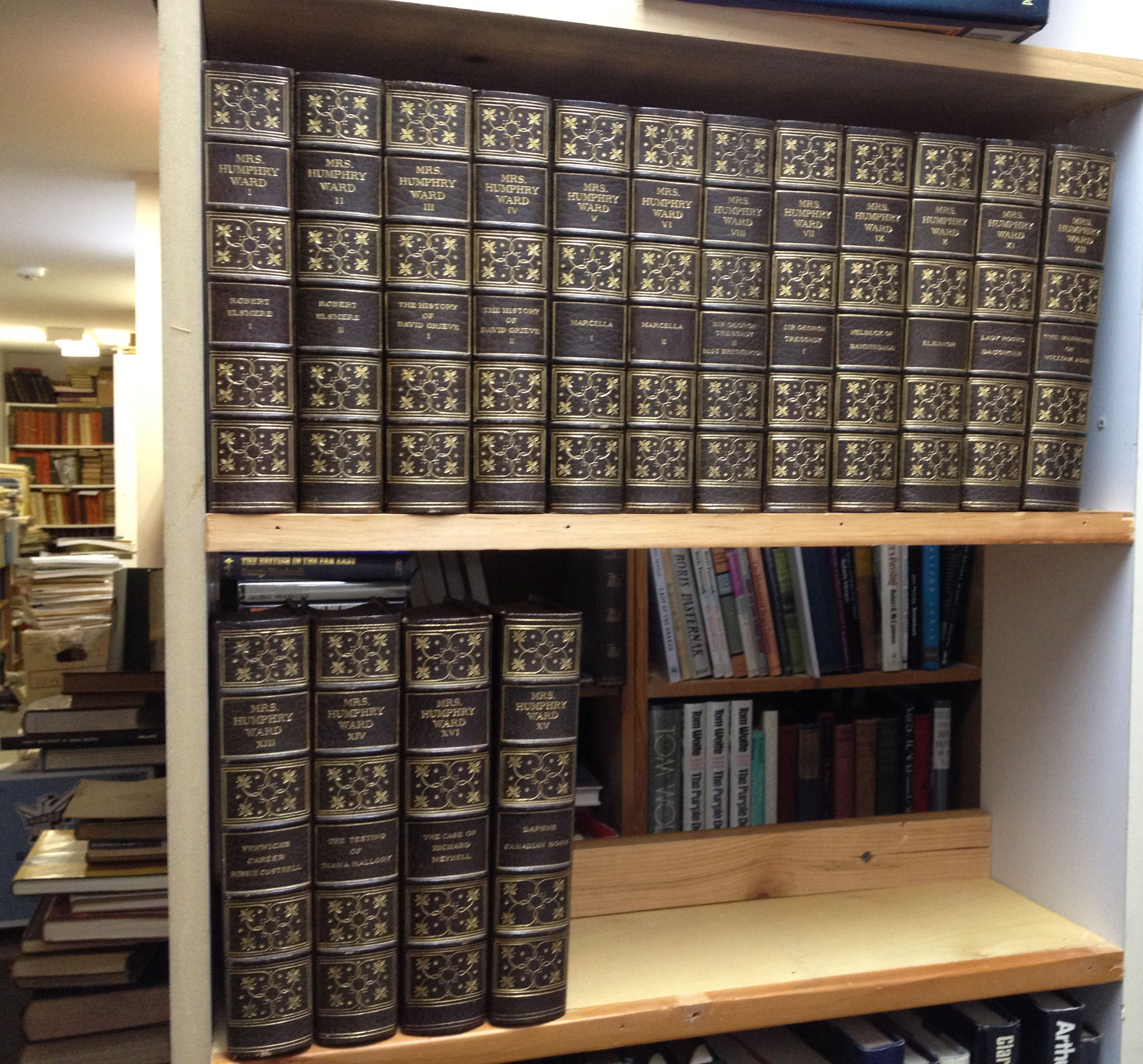 Image for Writings of Mrs Humphry Ward, With Introductions by the Author. Autograph Edition 16 volume set Writings of Mrs Humphry Ward, With Introductions by the Author. Autograph Edition 16 volume set