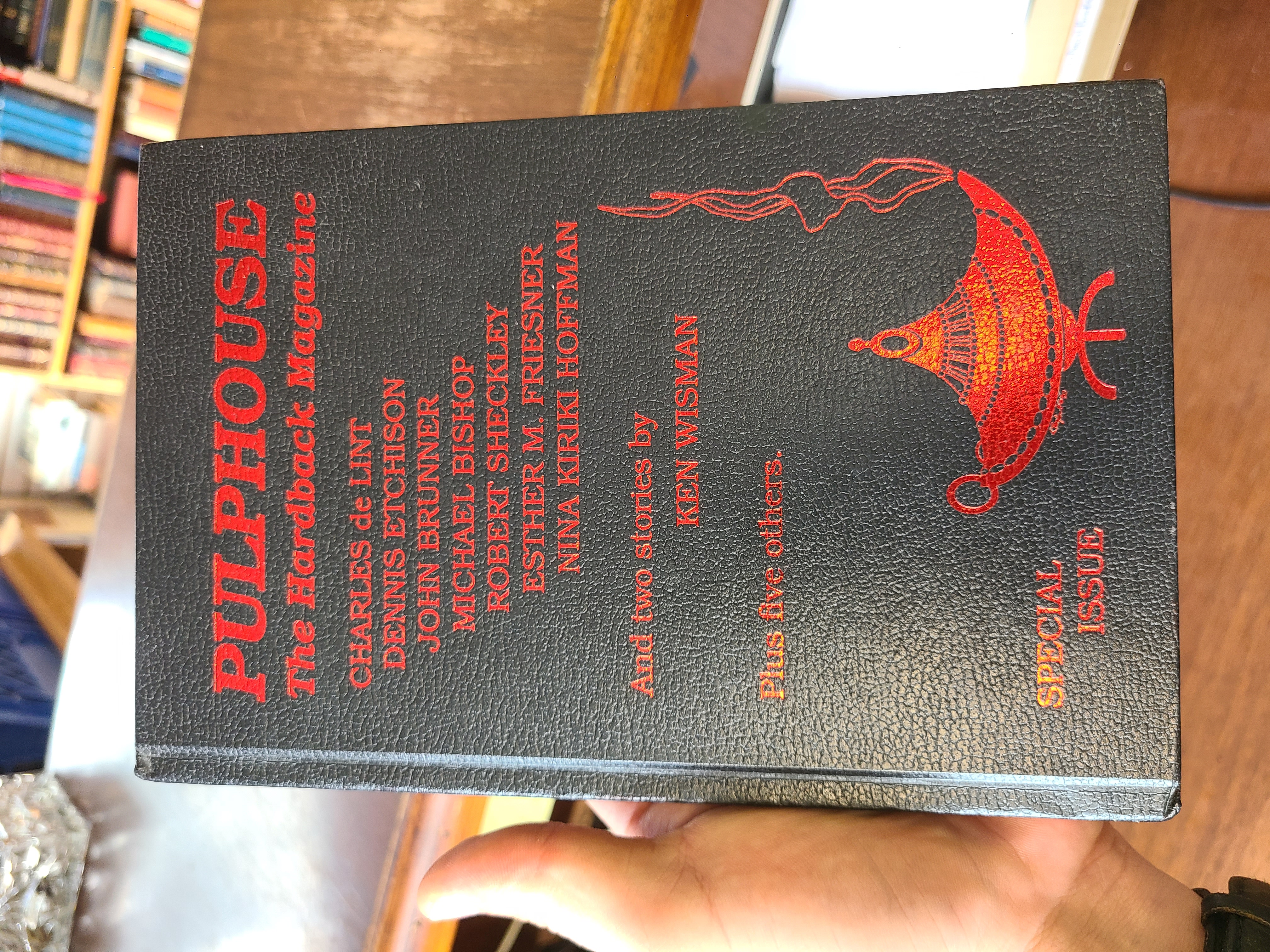 Pulphouse : The Hardback Magazine : Issue Ten, Winter 1991 : Special Issue.inscribed by De Lint.