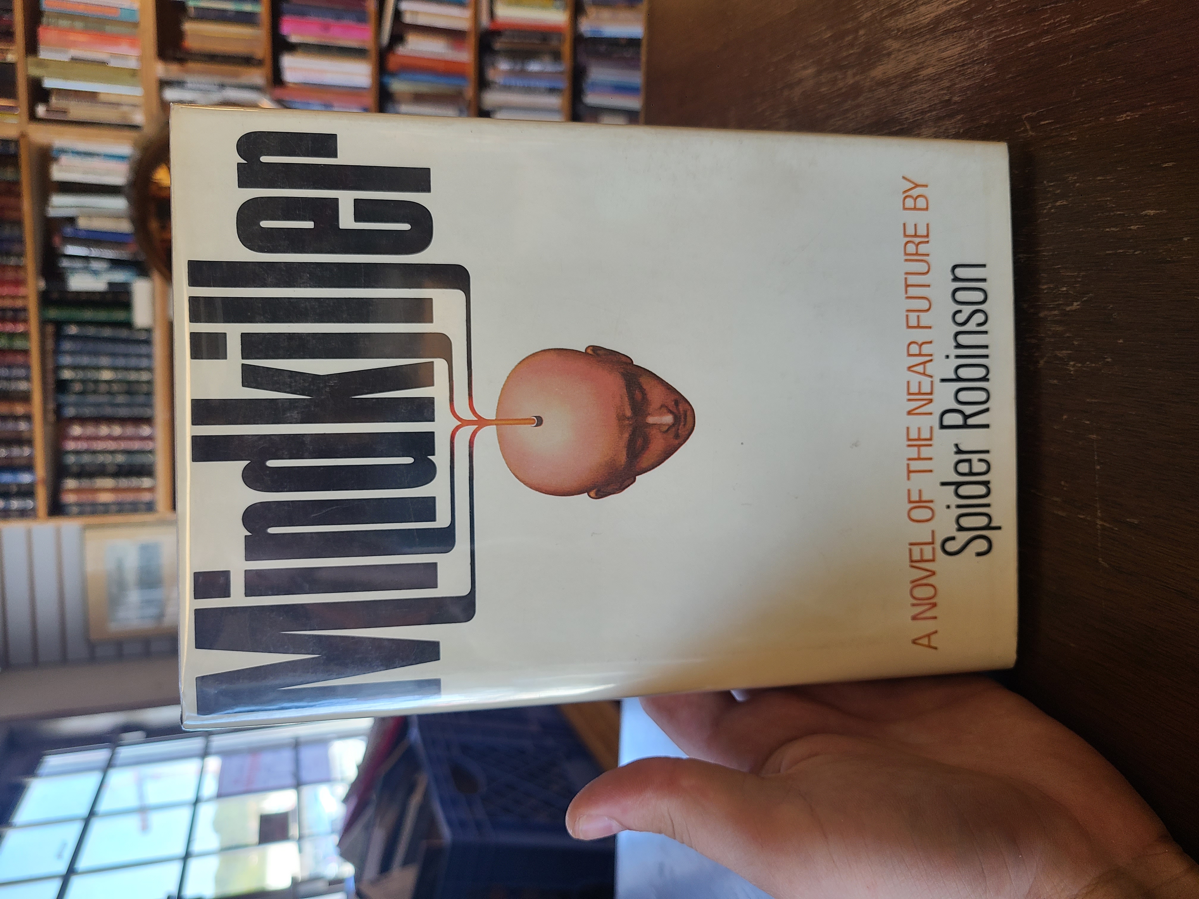 Mindkiller : A Novel of the Near Future. First American Edition in dustjacket.