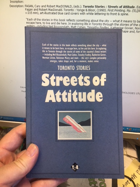 Image for Toronto Stories : Streets of Attitude. First Edition Toronto Stories : Streets of Attitude. First Edition