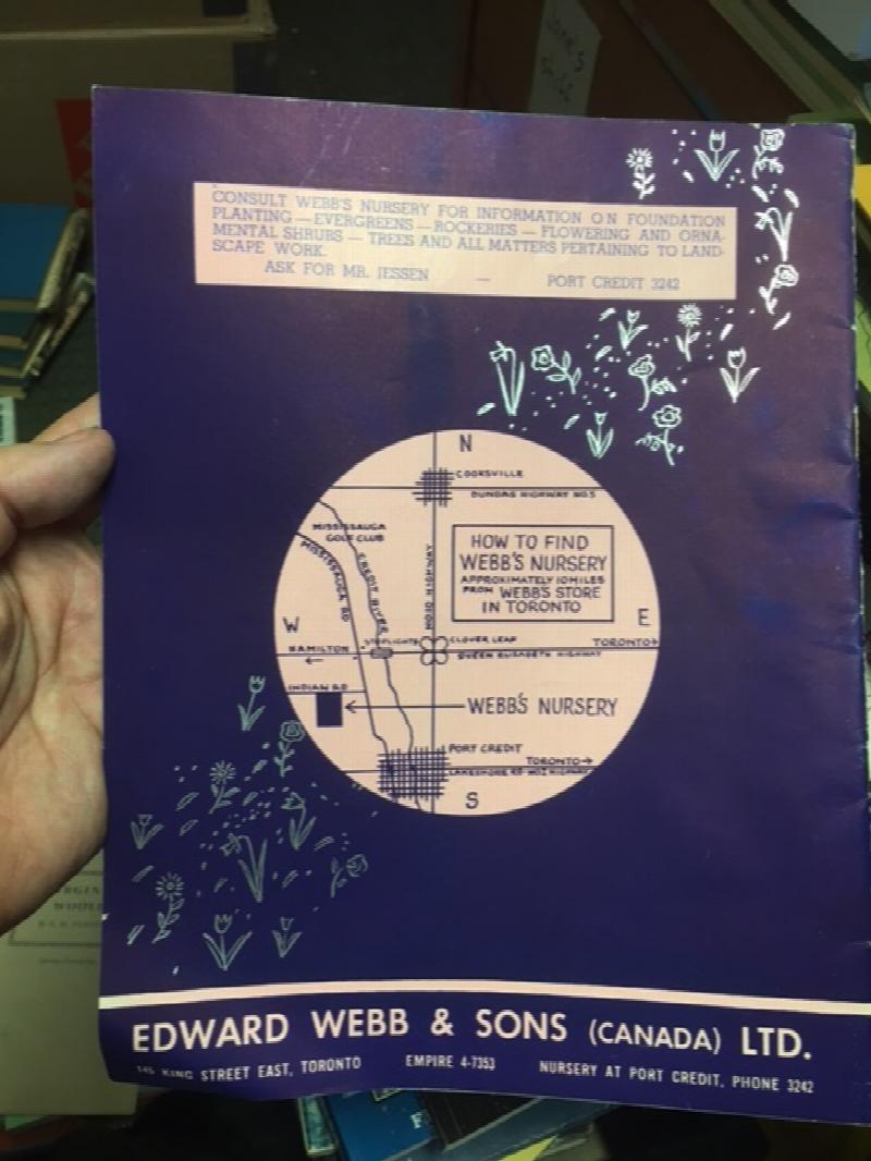 Image for Webb's Floral Guide and Nursery Book for 1952 Webb's Floral Guide and Nursery Book for 1952