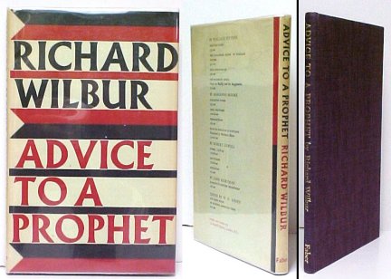 Image for Advice to a Prophet and other Poems. First British Edition in dustjacket