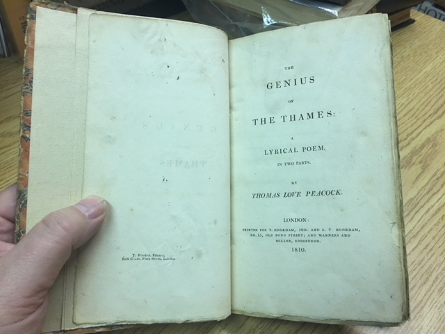 The Genius of the Thames : A Lyrical Poem. First Edition. Image for The Genius of the Thames : A Lyrical Poem. First Edition.