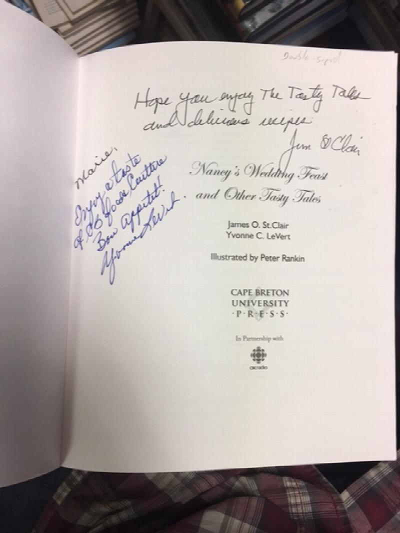 Image for Nancy's Wedding Feast and Other Tasty Tales.  First Edition, Double-signed