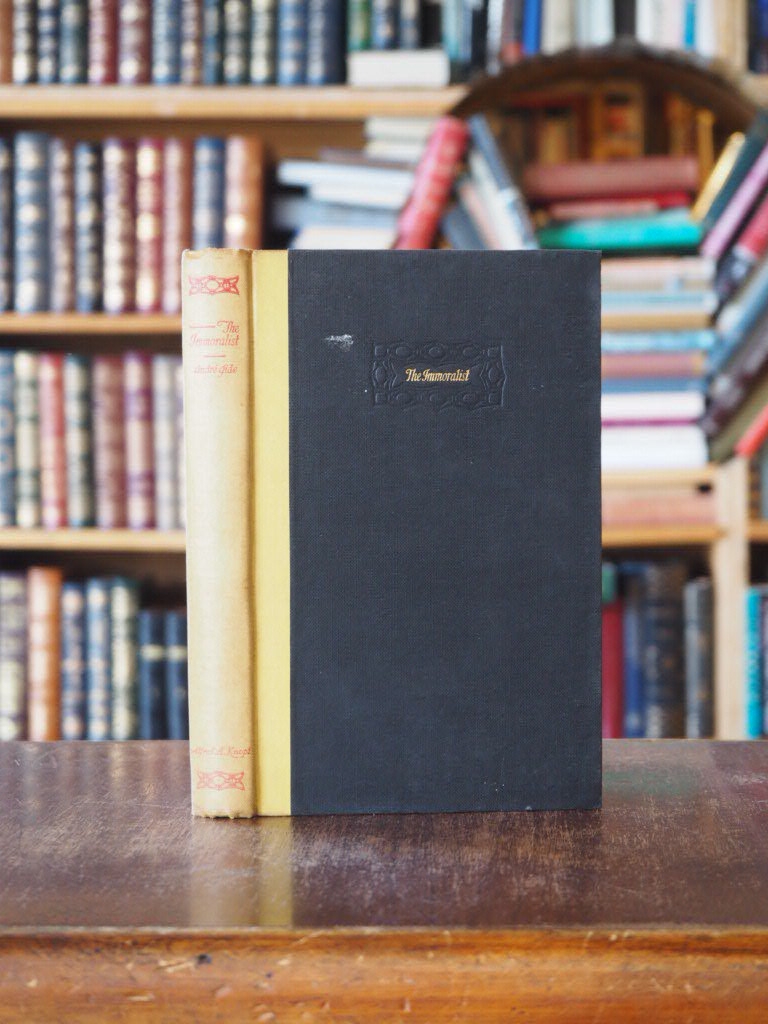 Immoralist. First American Edition.