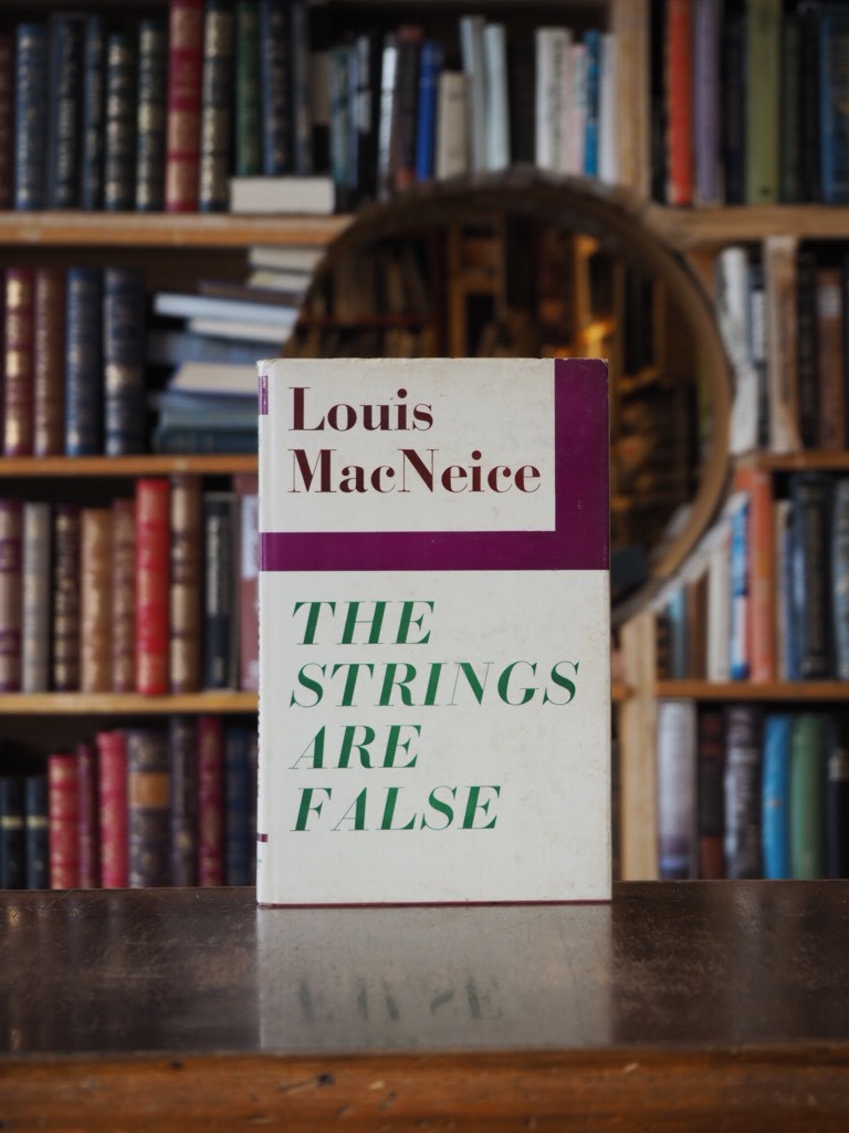 Strings Are False : An Unfinished Autobiography. First Brtish Edition in dustjacket