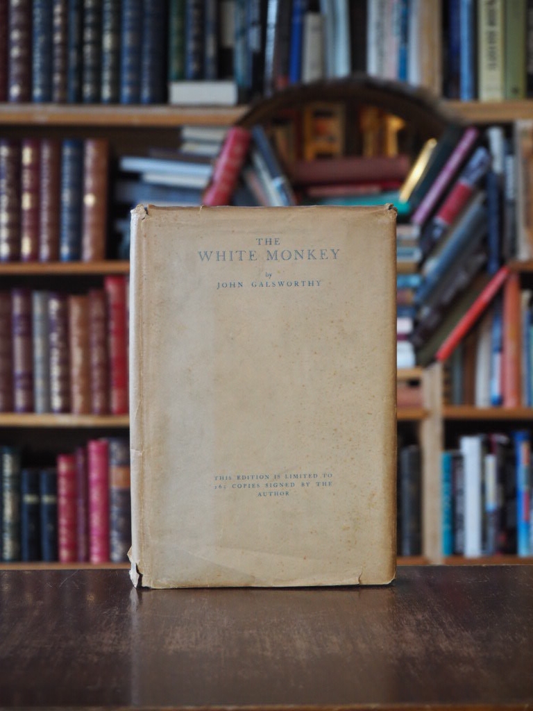 White Monkey. Limited edition, signed, in dustjacket.
