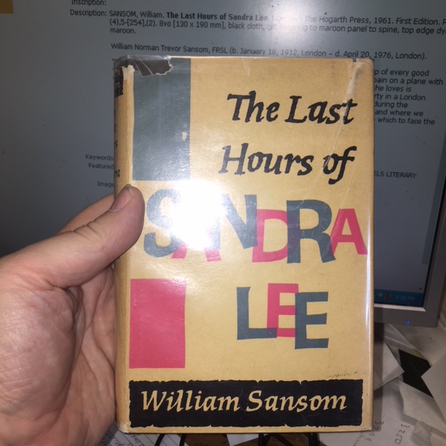 Image for The Last Hours of Sandra Lee. First Edition in dustjacket