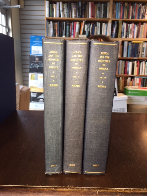 Image for Africa and the Discovery of America. First Edition. In three volumes.