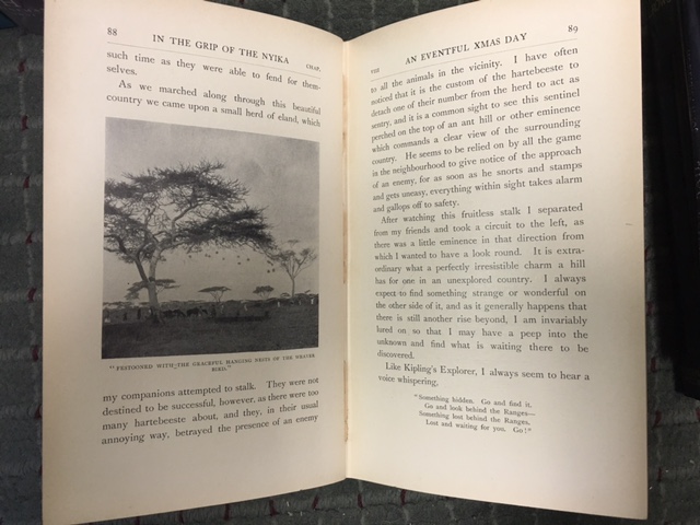 In the Grip of the Nyika : Further Adventures in British East Africa. Third Printing