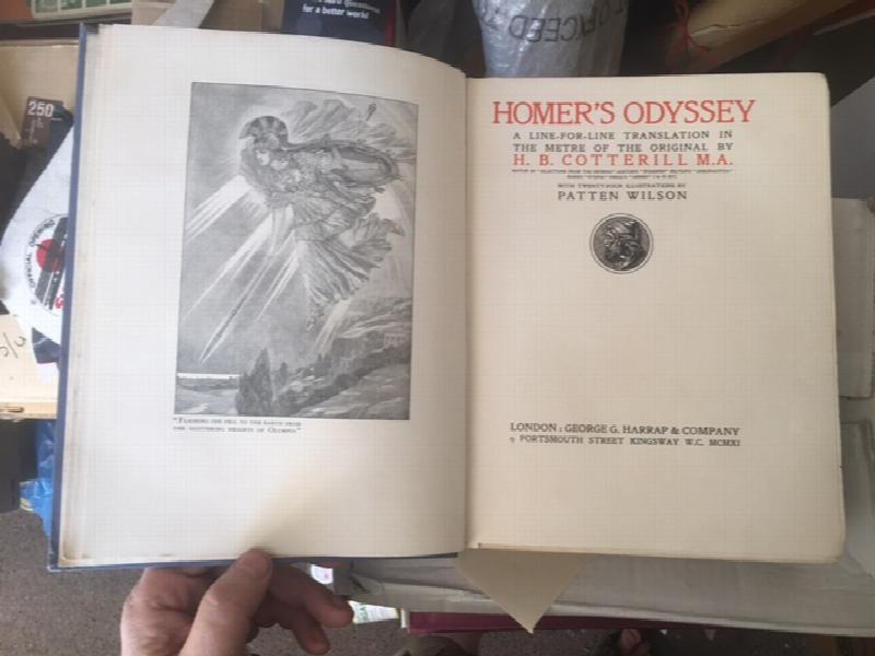 Image for Homer's Odyssey. A Line-for-line Translation in the Metre of the Original. First Edition Homer's Odyssey. A Line-for-line Translation in the Metre of the Original. First Edition