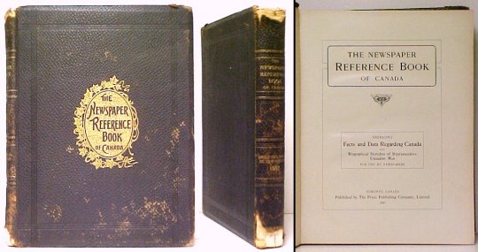 Image for Newspaper Reference Book of Canada Newspaper Reference Book of Canada