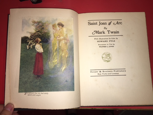 Saint Joan of Arc. First Edition, First State