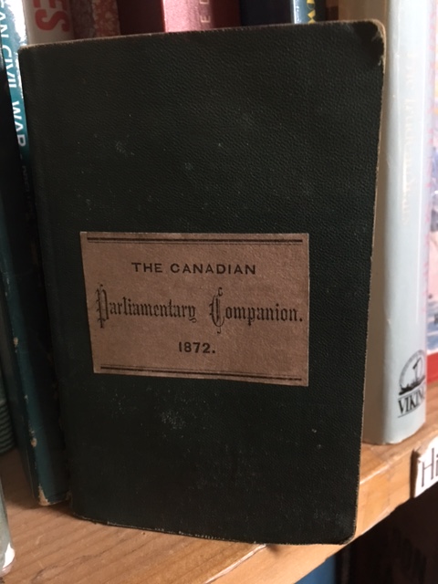 Image for Canadian Parliamentary Companion. Seventh Edition