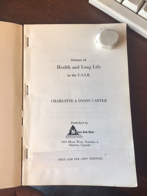 Image for Science of Health and Long Life in the U.S.S.R.