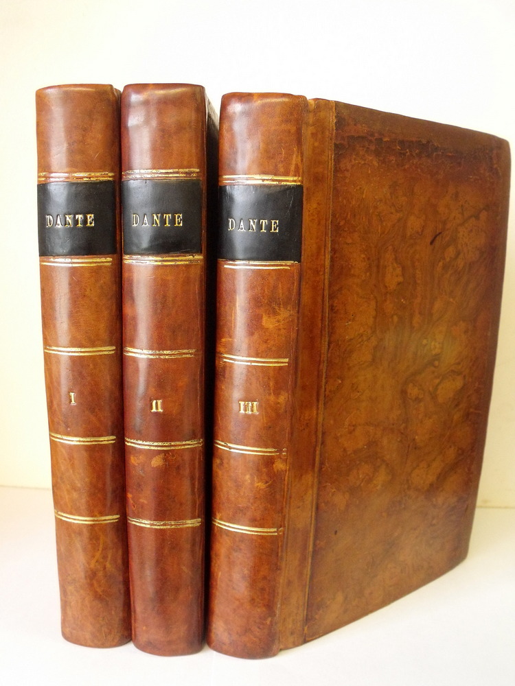 Divina Commedia of Dante Alighieri : Consisting of the Inferno, Purgatoria,and Paradiso. Three Volumes.
