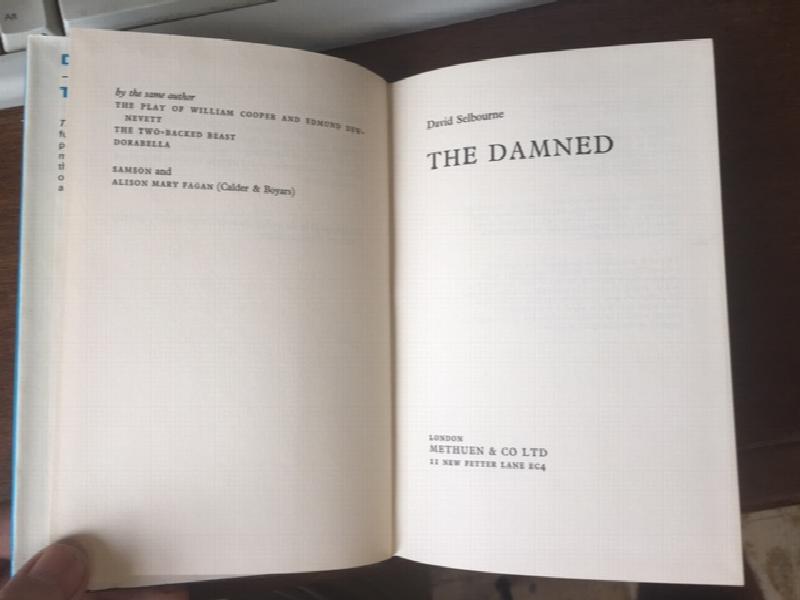 Image for Damned. First Edition in dustjacket. Damned. First Edition in dustjacket.