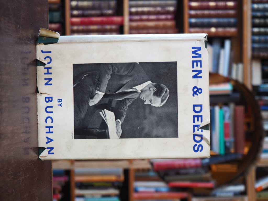 Men and Deeds. First British Edition in dustjacket