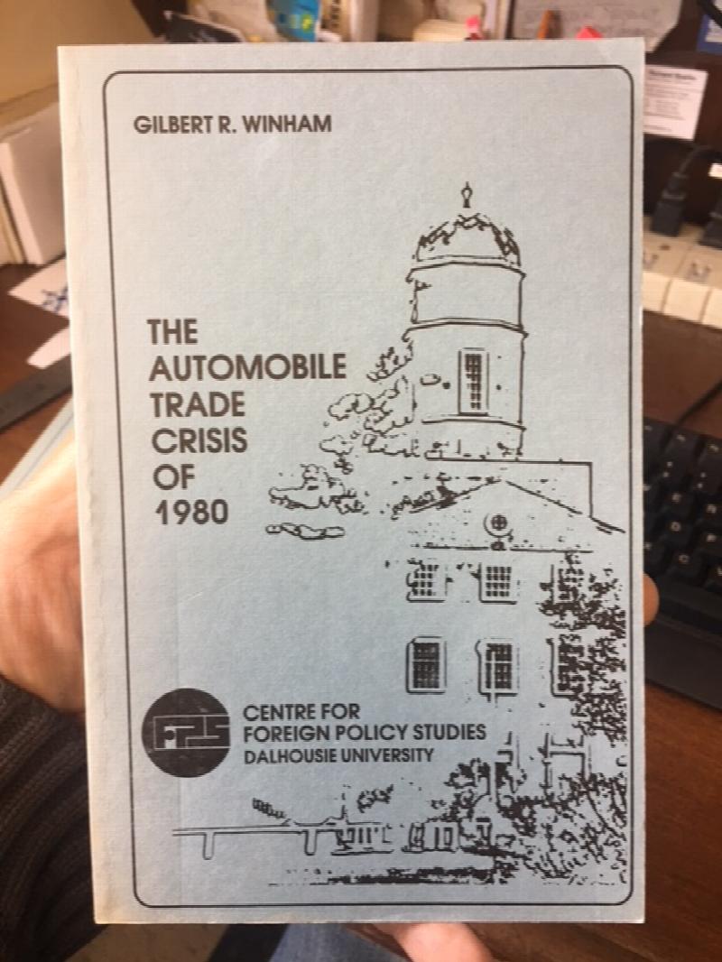 The Automobile Trade Crisis of 1980. First Edition