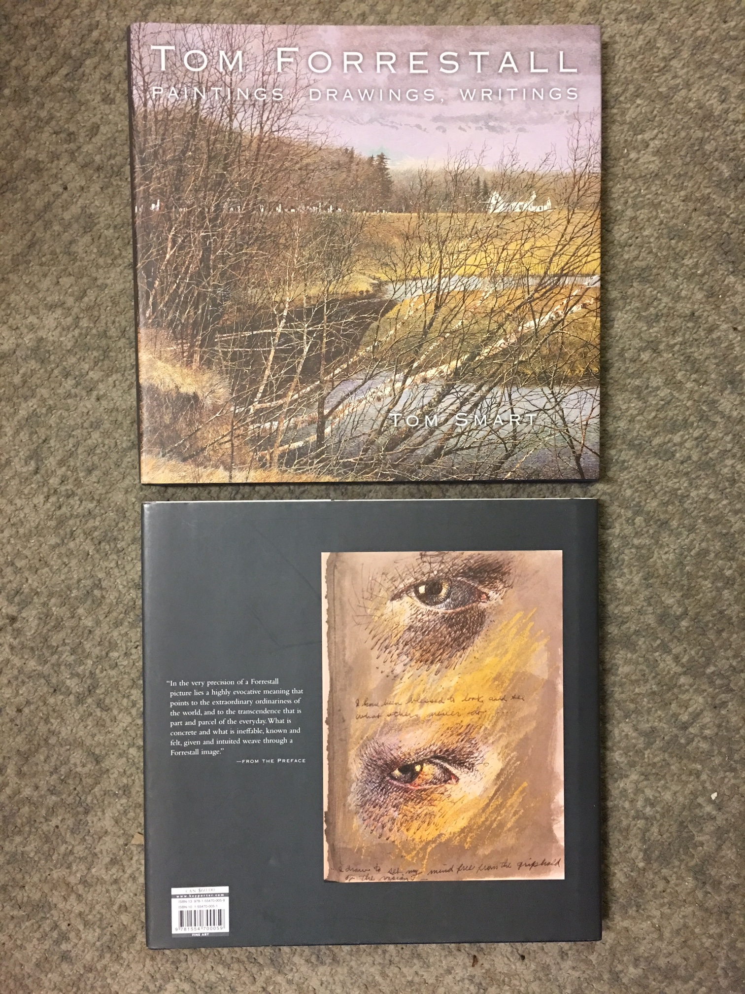 Tom Forrestall : Paintings, Drawings, Writings. First Edition in dustjacket, signed by Forrestall.