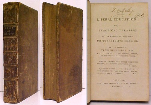 Image for Liberal Education, or , A Practical Treatise on the Methods of Acquiring