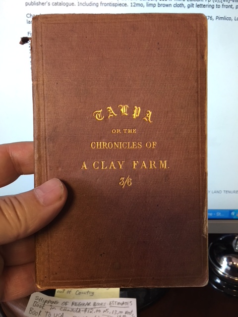 Talpa: or, The Chronicles of a Clay Farm : An Agricultural Fragment. Third Edition