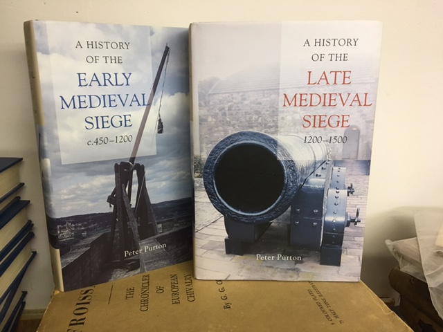 Image for A History of the Early Medieval Siege c.450-1200 / A History of the Late Medieval Siege 1200-1500. in two volumes, First Edition in dustjacket