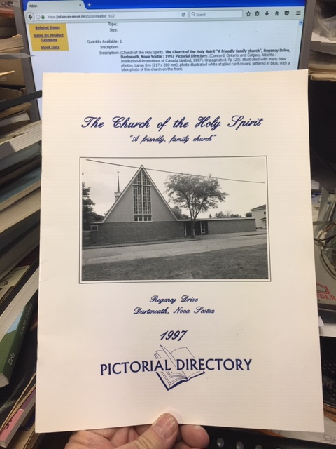 Church of the Holy Spirit : A friendly family church, Regency Drive, Dartmouth, Nova Scotia : 1997 Pictorial Directory