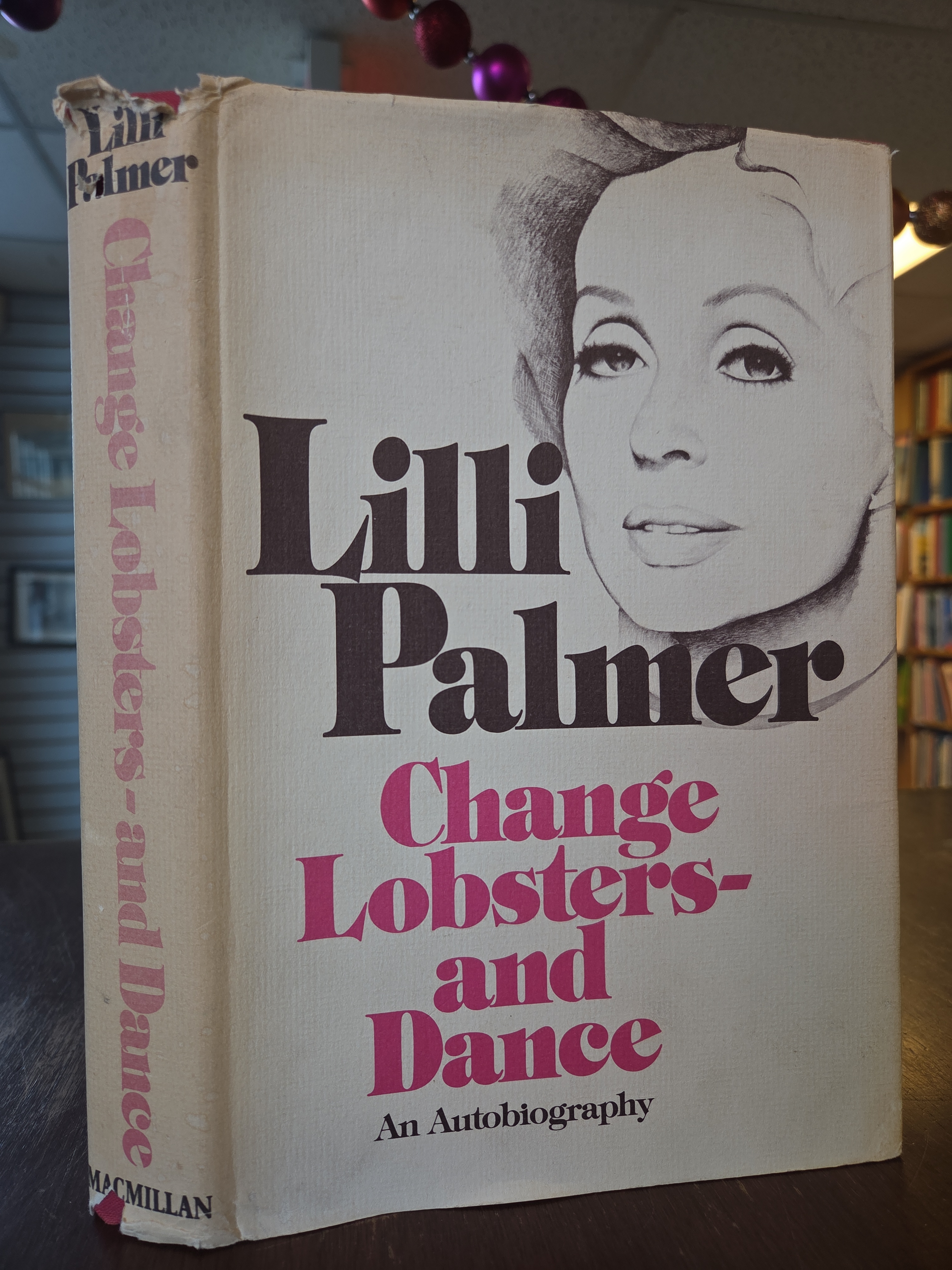 Change Lobsters - and Dance : An Autobiography. First American Edition in dustjacket, signed by author