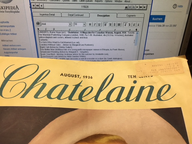 Chatelaine : A Magazine for Canadian Women, August, 1936