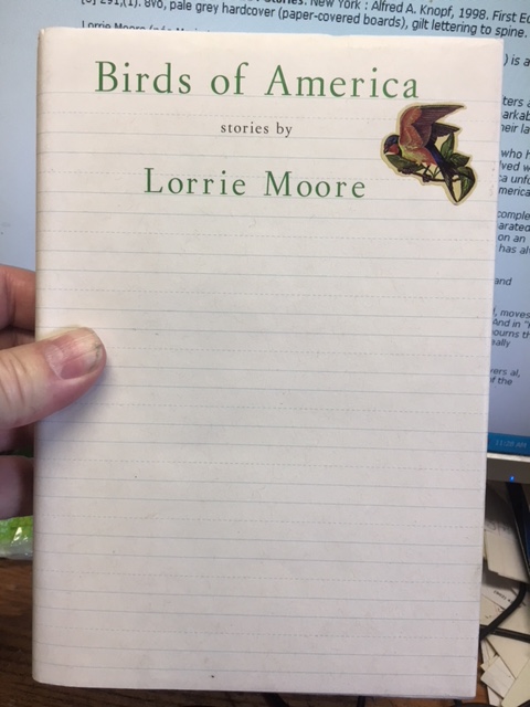 Birds of America : Stories. First Ediiton in dustjacket