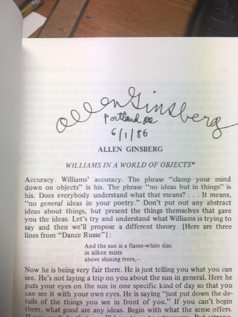 Image for William Carlos Williams : Man and Poet. First Paperback Edition, Signed by Allen Ginsberg William Carlos Williams : Man and Poet. First Paperback Edition, Signed by Allen Ginsberg