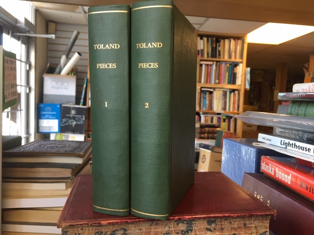 Image for A Collection of Several Pieces of Mr. John Toland Now first publish'd from his Original Manuscripts with Some Memoirs of his Life and Writings. First Edition