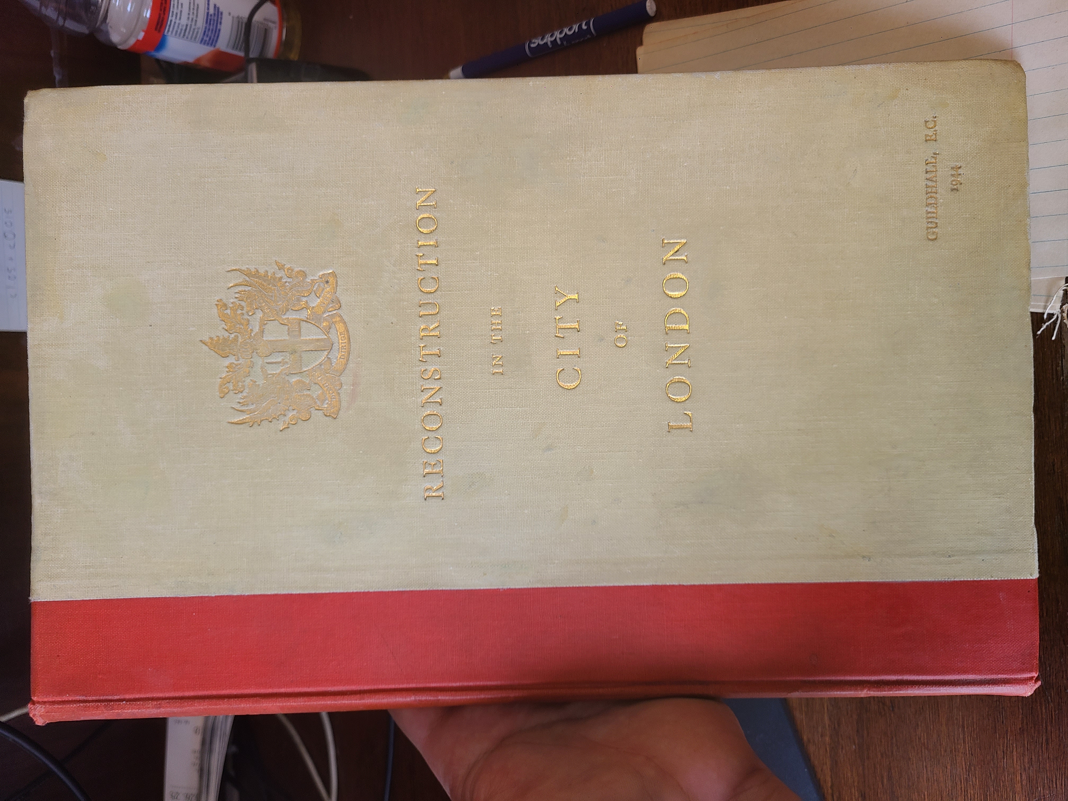 Report Improvements and Town Planning Committee: Preliminary Draft Proposals for Post-War Reconstruction in the City of London