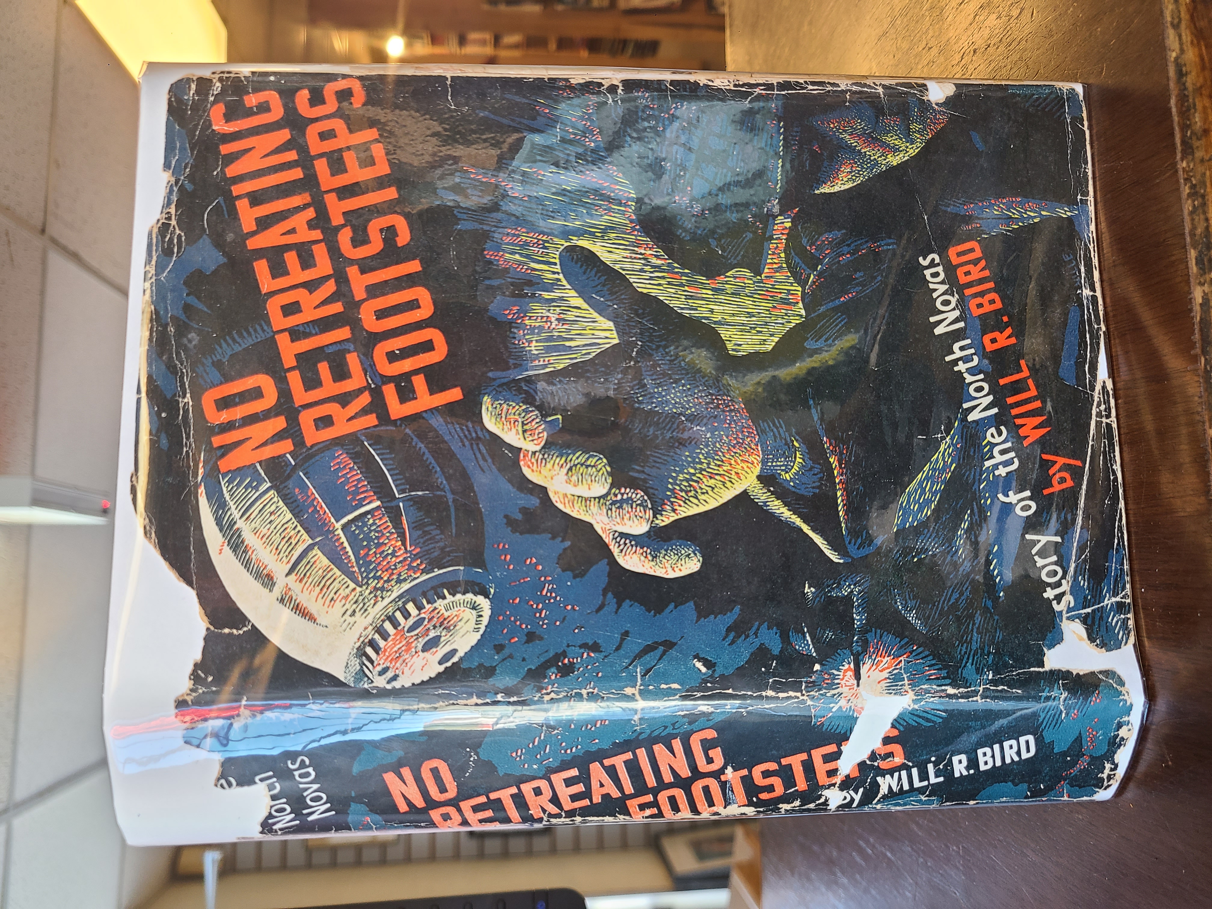 No Retreating Footsteps : The Story of the North Nova Scotia Highlanders. First Edition in dustjacket