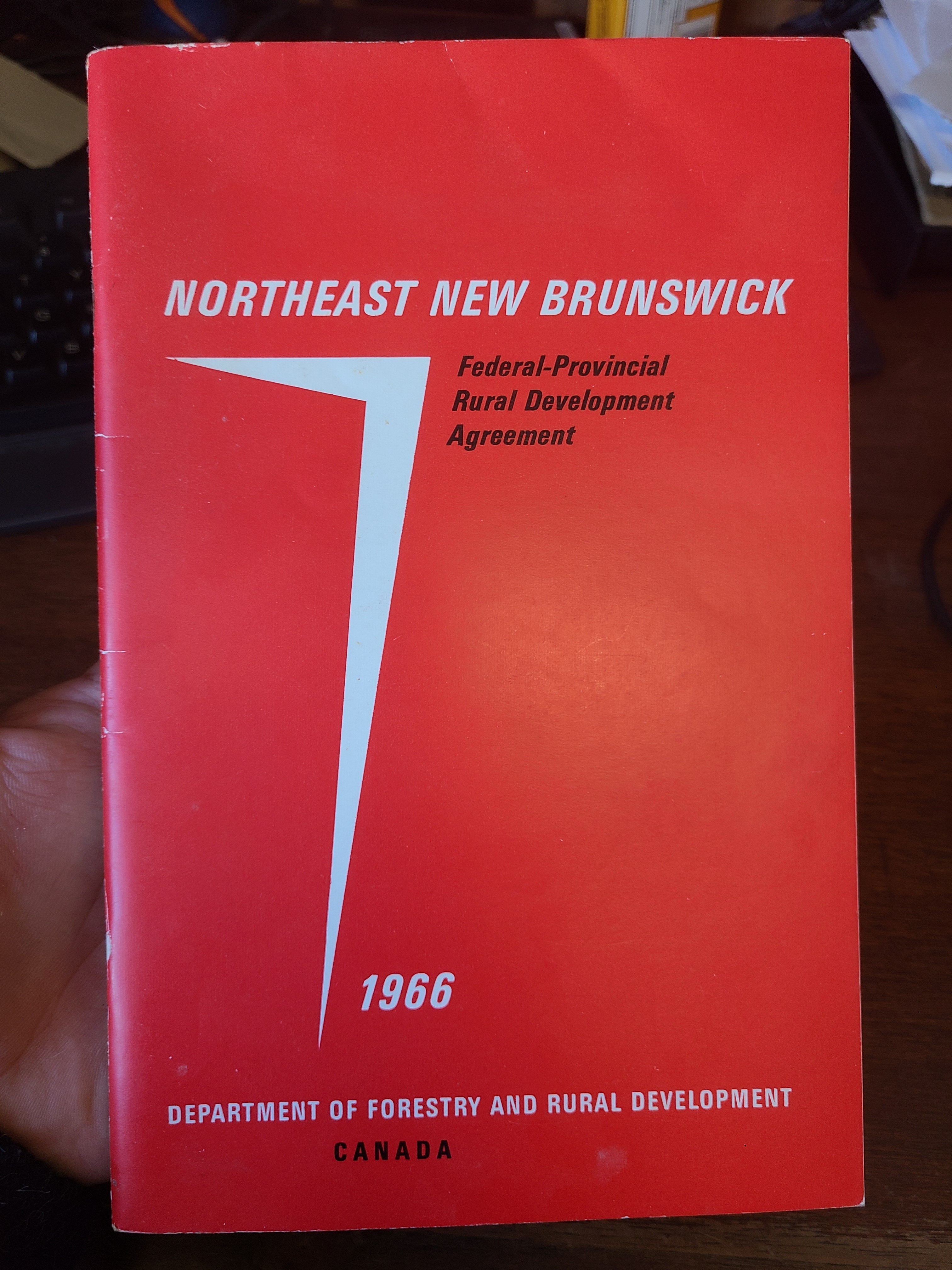 Northeast New Brunswick Federal-Provincial Rural Development Agreement, 1966