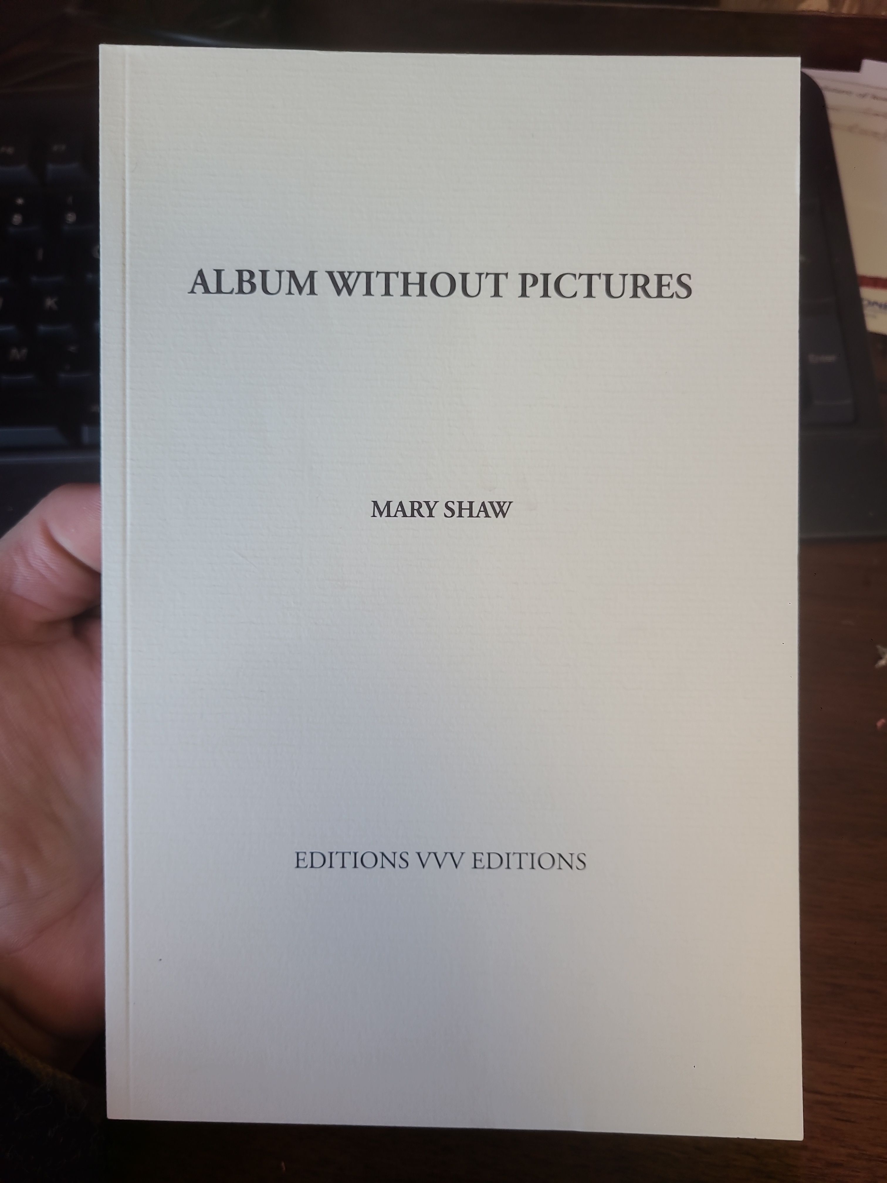 Album Without Pictures.