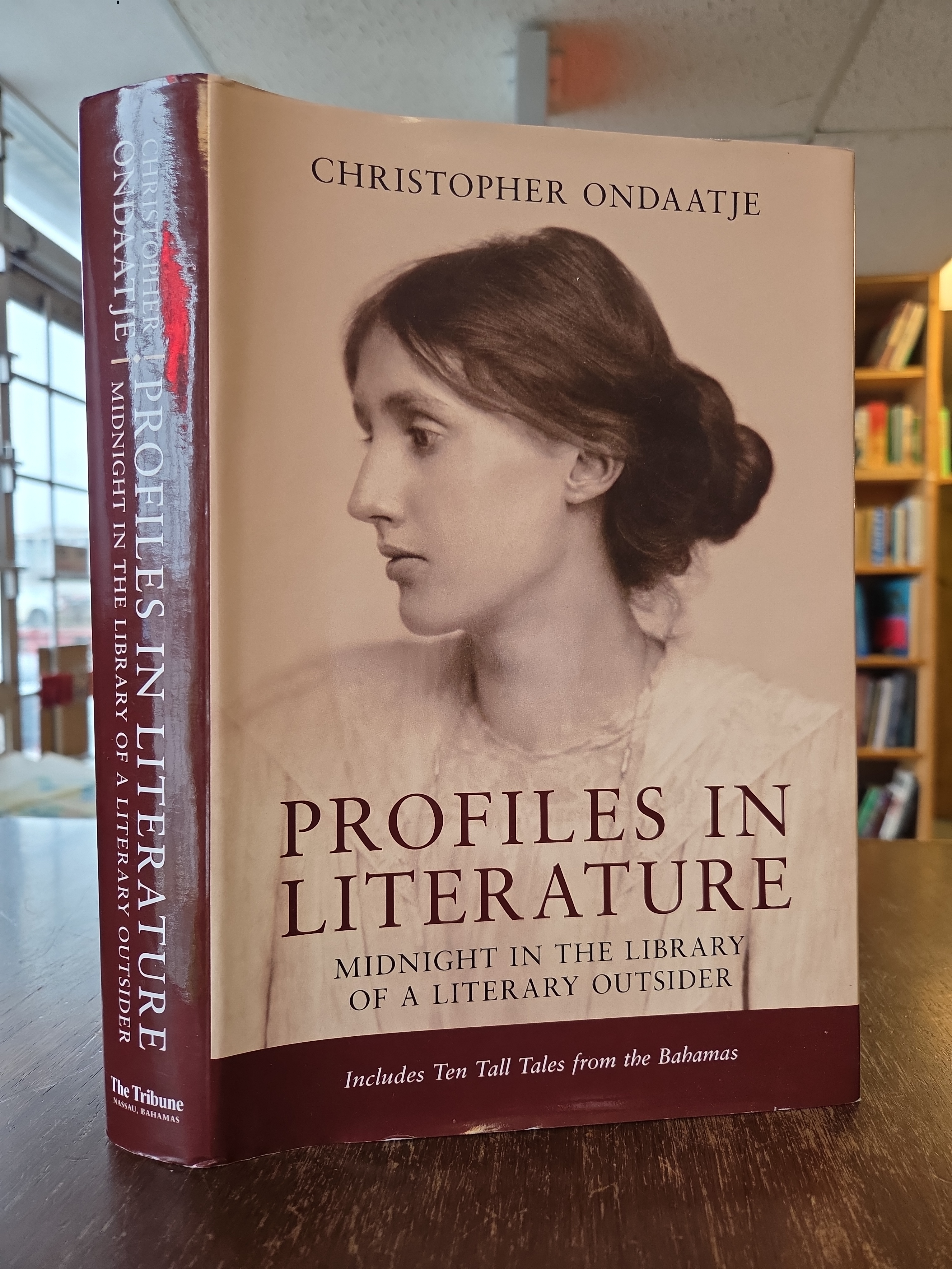 Profiles in Literature: Midnight in the Library of a Literary Outsider. signed, with inscription.