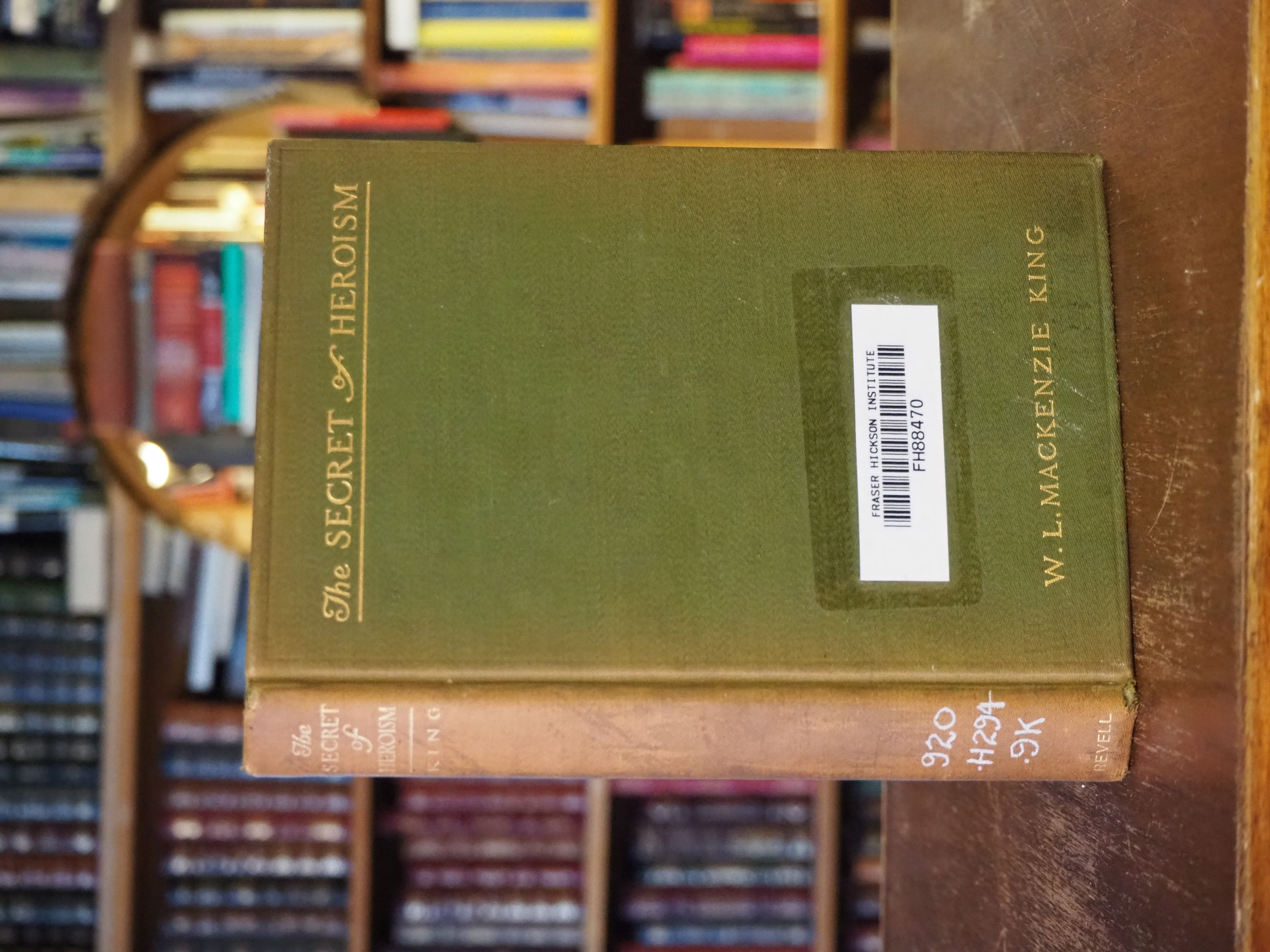 Secret of Heroism: A Memoir of Henry Albert Harper. Ex-lib