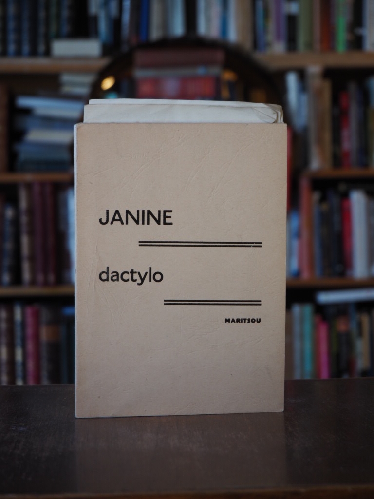 Janine dactylo. Limited ed.