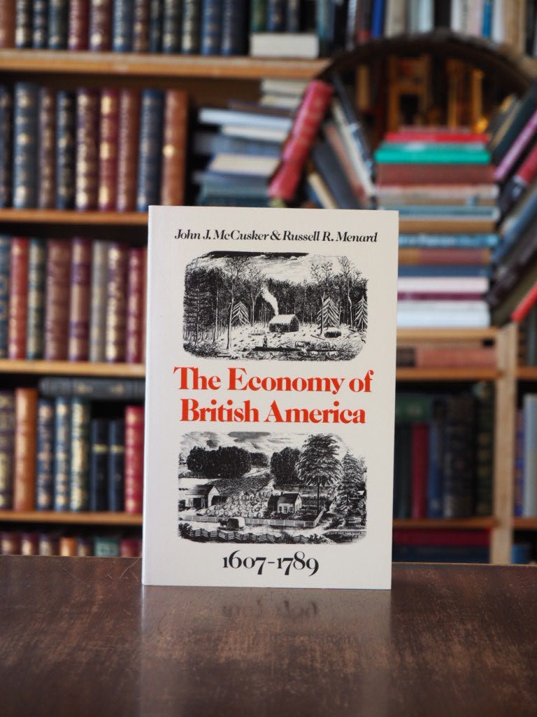 The Economy of British America, 1607-1789. 2nd printing