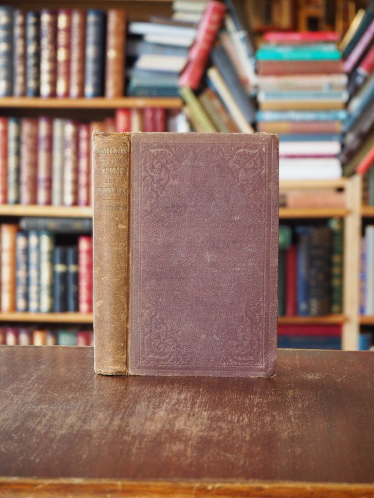 Hamilton; and other Poems and Lectures. 2nd edition.