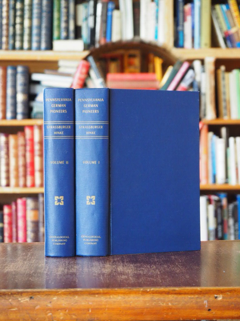 Pennsylvania German Pioneers. 2 vols. 2nd printing