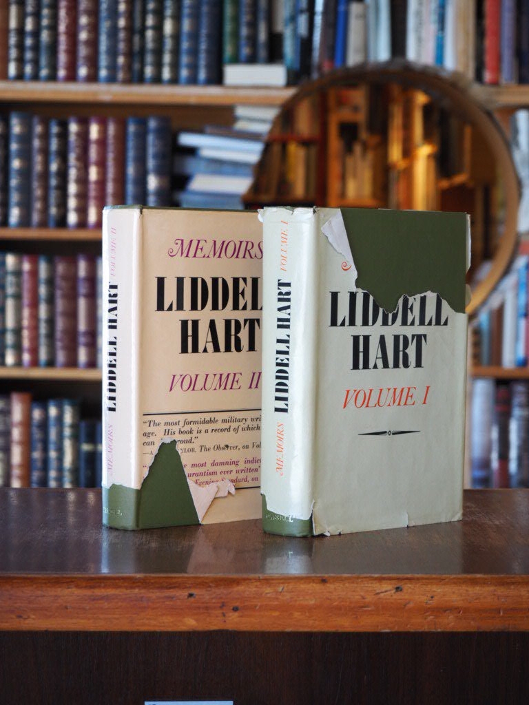 The Memoirs of Captain Liddell Hart. 2 vols, 1st edition.
