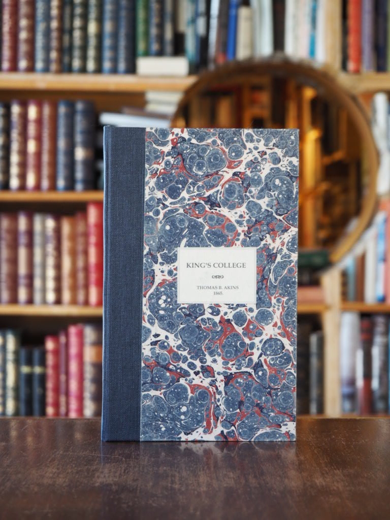 A Brief Account of the Origin, Endowment and Progress of the University of King's College, Windsor, Nova Scotia. 1st edition, rebound