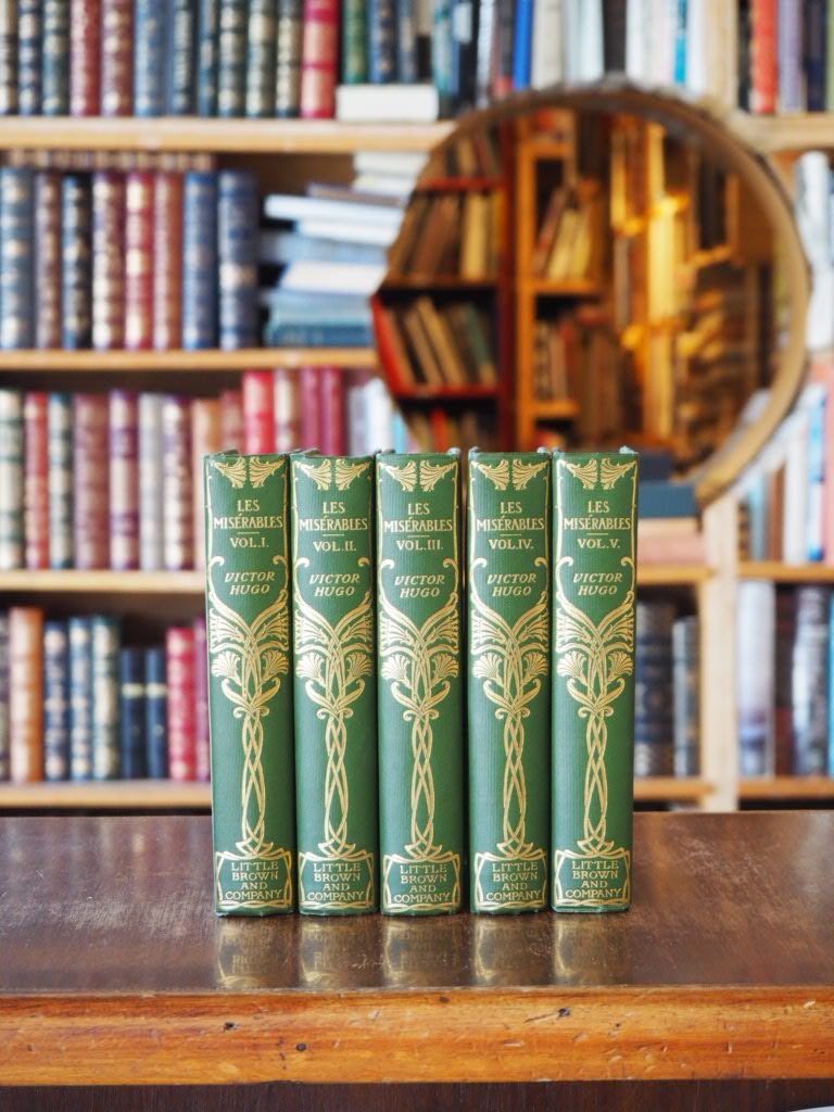 Les Miserables. 5 vols. The Handy Library Edition.