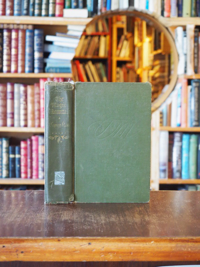 The Magic Mountain (Der Zauberberg). 1st US one-volume edition, signed