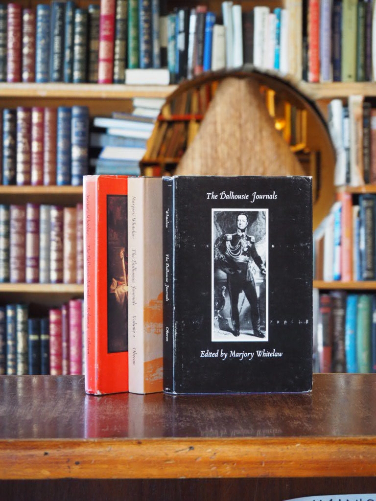 The Dalhousie Journals. Three Volumes, Hardcover, in dustjackets.