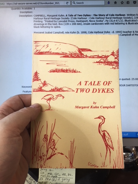 Image for A Tale of Two Dykes : The Story of Cole Harbour. First Edition